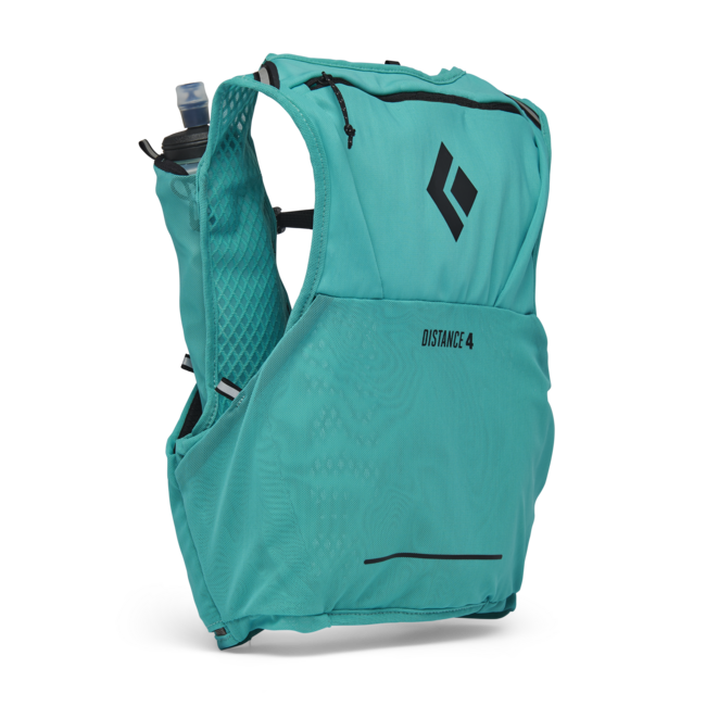 Black Diamond Distance 4 gilet di idratazione da corsa da donna, patina scura