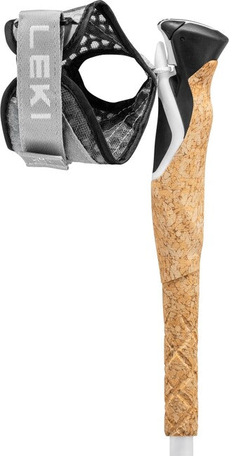 Leki Cross Trail FX Superlite bastoncini da trekking 110 - 130 cm, bianco-verde invidia-nero