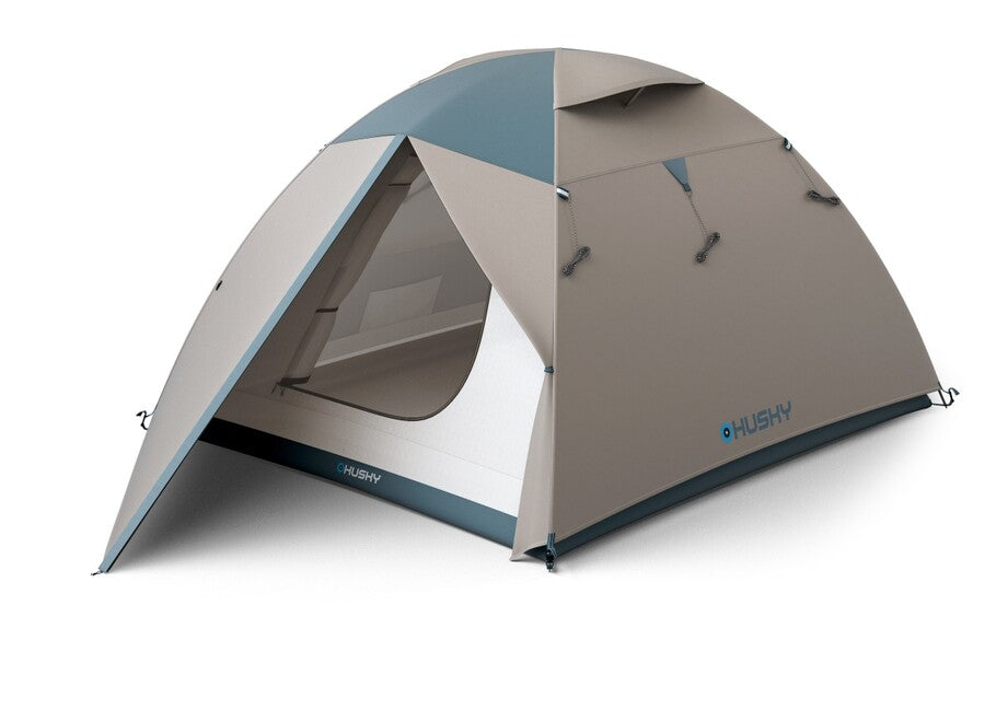 Husky Boyard 4 Classic rodinný stan pre 4 osoby, light grey