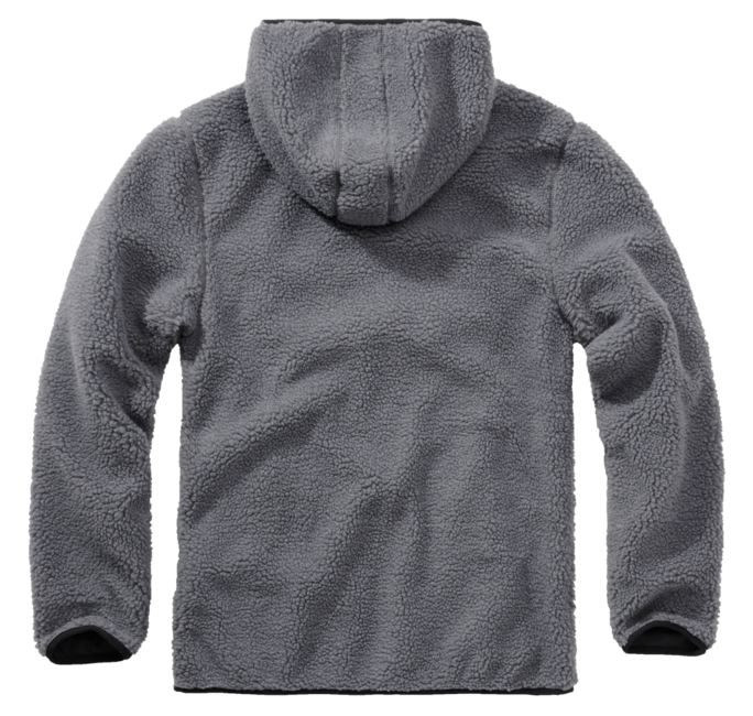 Brandit Teddyfleece Worker pullover in pile, antracite