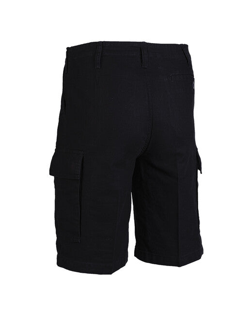 Mil-Tec Bermuda Moleskin pre-stampato, nero