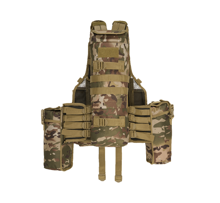 Brandit Gilet tattico, tattico_camo