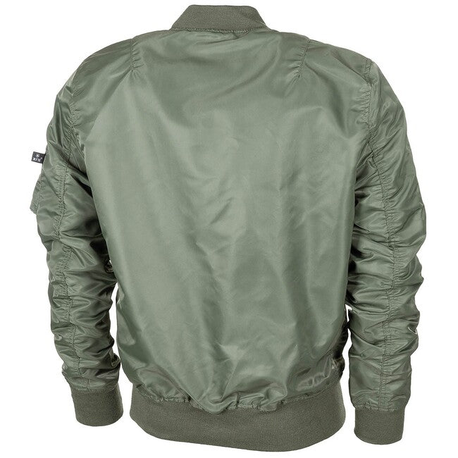 MFH American MA1 giacca di volo, verde OD