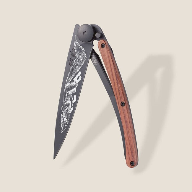 Deejo Tattoo colletto pieghevole Deejo Tattoo Black coralwood Fox