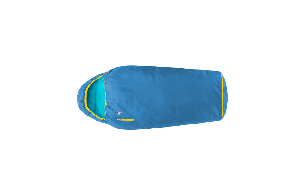Grüezi-Bag Kids sacco a pelo colorato, acqua