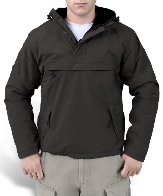 Surplus Windbreaker giacca, nera