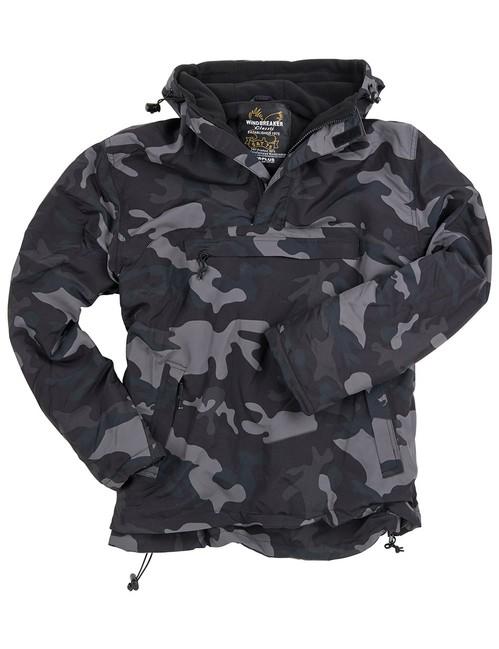 Surplus Windbreaker giacca, nera mimetico