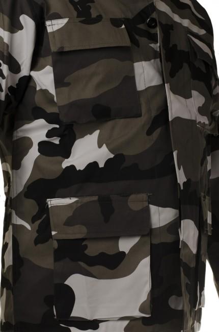 O&T Hunter grant camicia da campo modello metro-urban, bianca