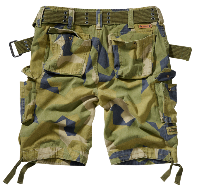 Brandit Savage Vintage pantaloncini, Swedisch camo