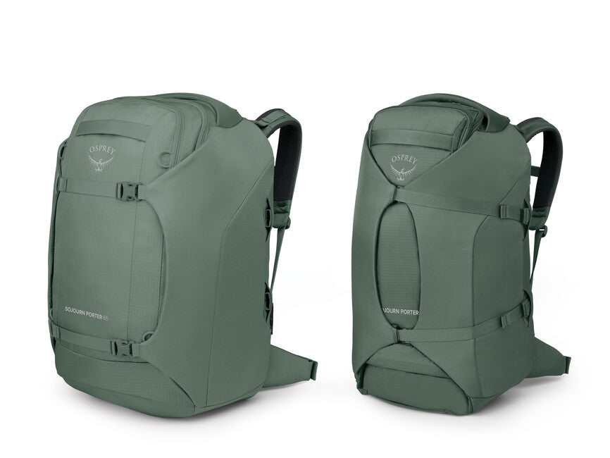 Osprey Porter 65 zaino, koseret green