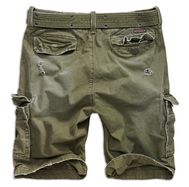 Brandit Shell Valley Heavy Vintage pantaloncini, oliva