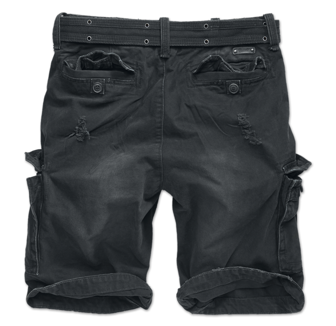 Brandit Shell Valley Heavy Vintage pantaloncini, nero