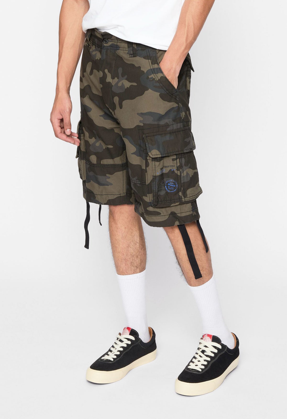Brandit Pure Vintage kraťasy, darkcamo