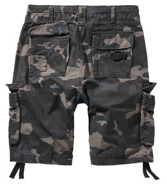 Brandit Pure Vintage pantaloncini, darkcamo