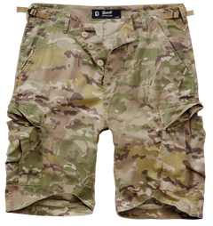 Brandit BDU pantaloncini Ripstop, Multicam