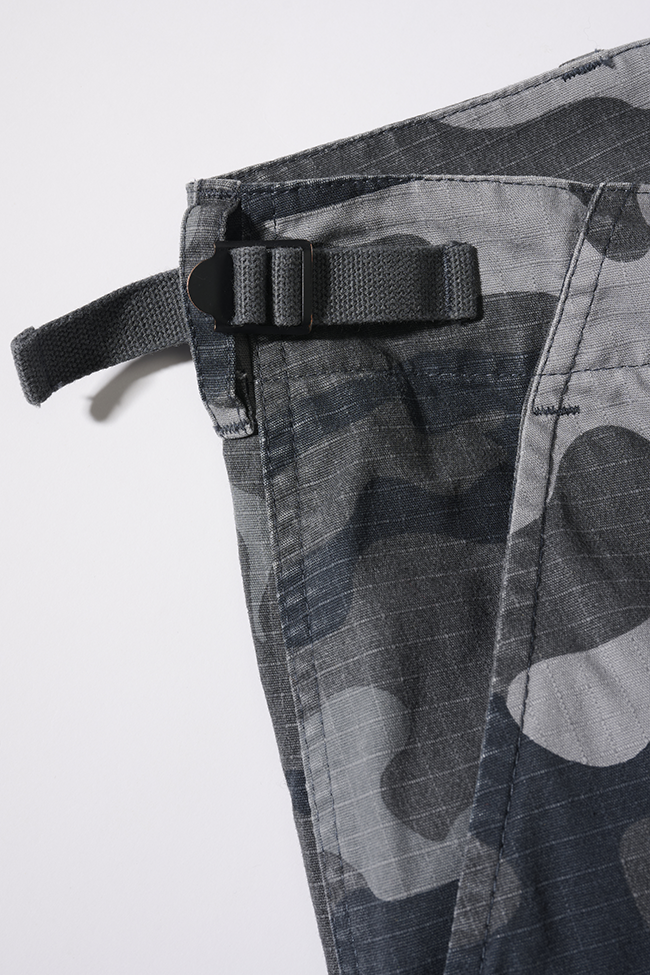 Brandit BDU kraťasy Ripstop, grey camo