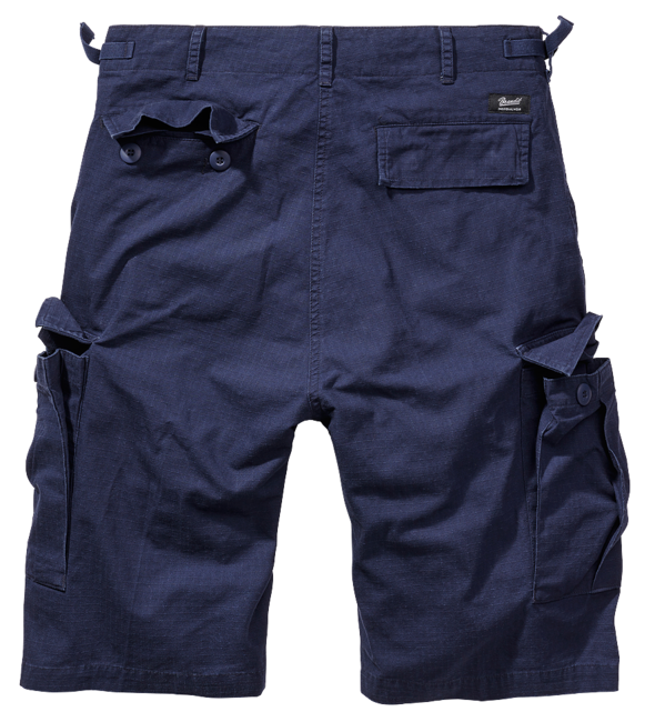 Brandit Pantaloncini BDU Ripstop, navy