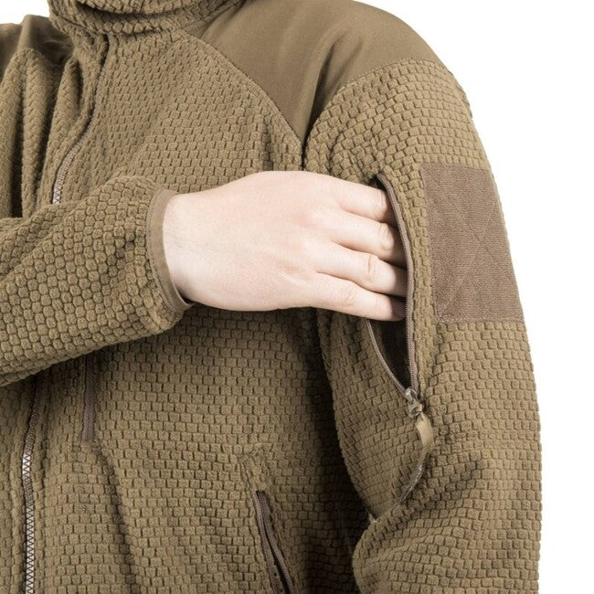 Helikon-Tex Alpha Tactical giacca in pile, coyote