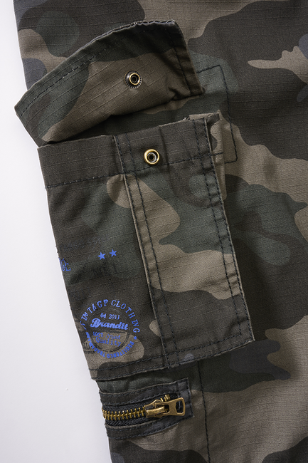 Brandit Savage Ripstop pantaloncini, darkcamo
