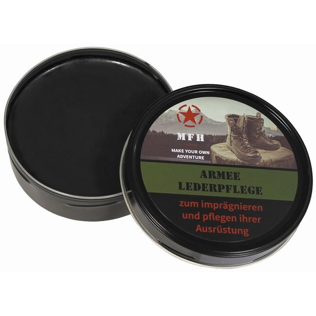 MFH Crema per scarpe, nero 150 ml