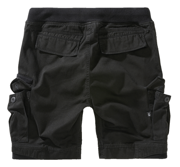 Brandit Packham pantaloncini vintage, nero