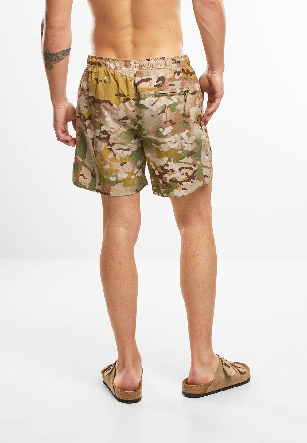 Brandit Swimshort Basic pánske plavky, tactical camo