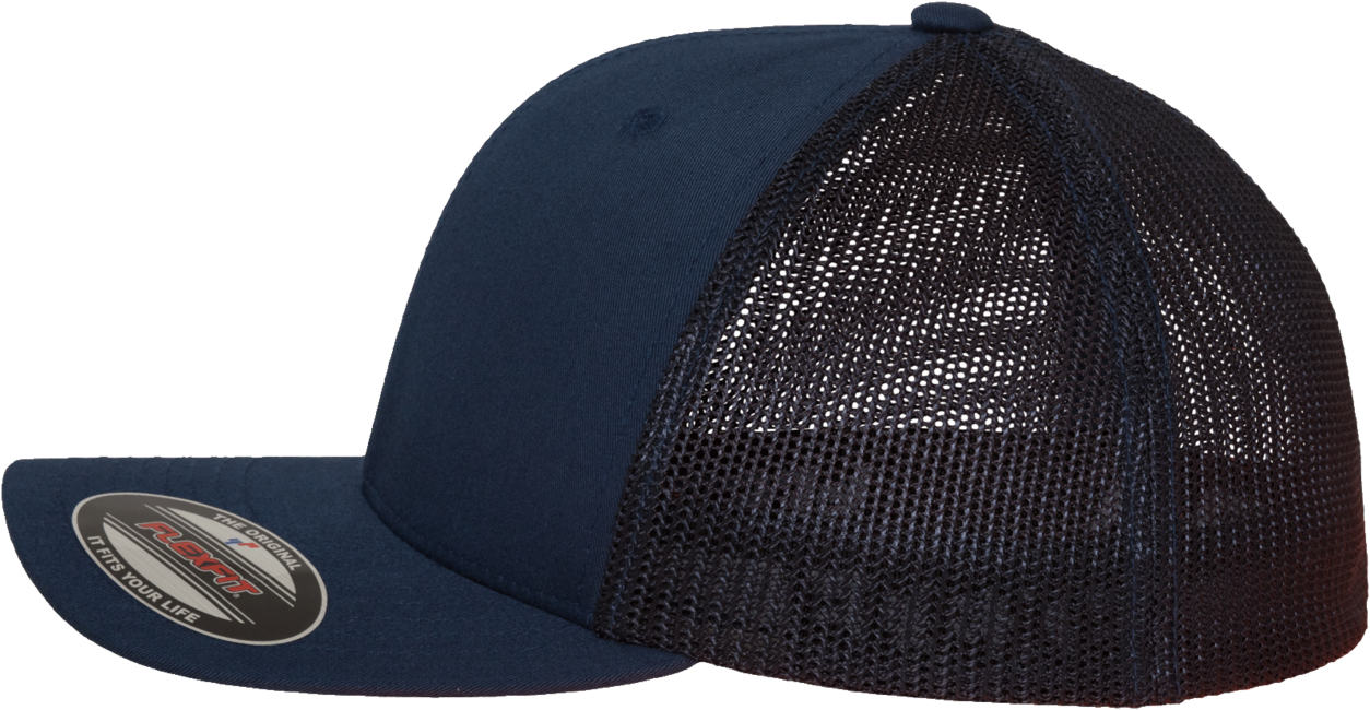 Brandit Flexfit Mesh Trucker, blu navy