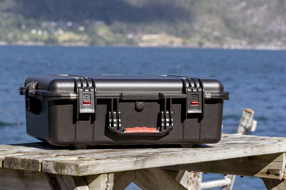 Origin Outdoors 2500 custodia di protezione, nera con schiuma