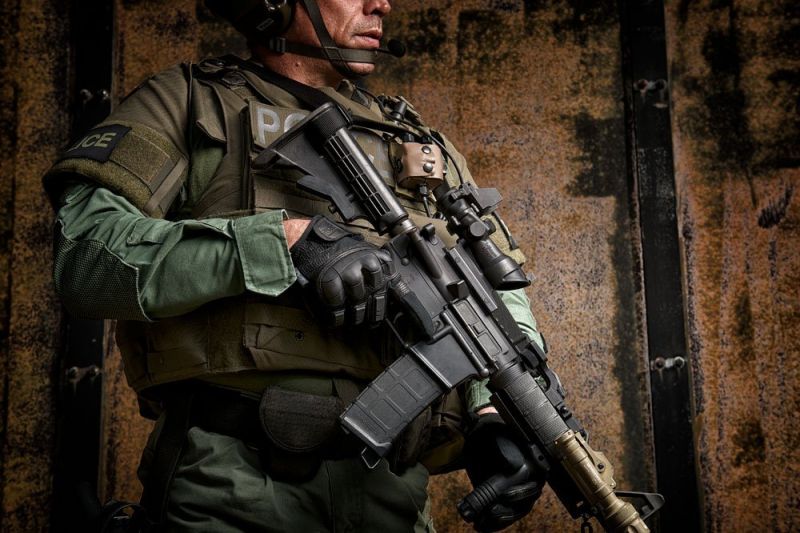 Mechanix Breacher guanti tattici nomex®, neri
