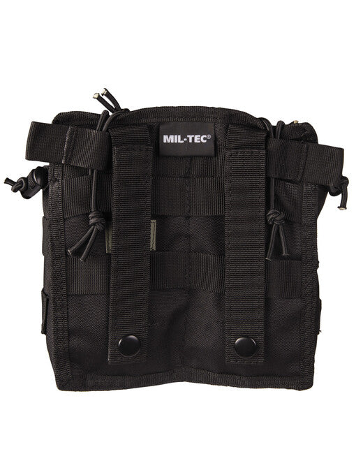 Mil-Tec Custodia per caricatore doppio M4/M16, nero