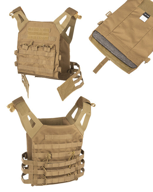 Mil-Tec gilet Gen.II portapiatti, Coyote