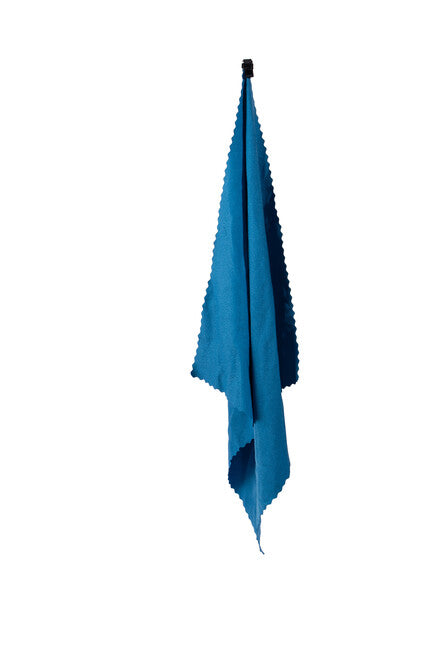 BasicNature Mini Towel asciugamano da viaggio in microfibra ultrafine S, blu
