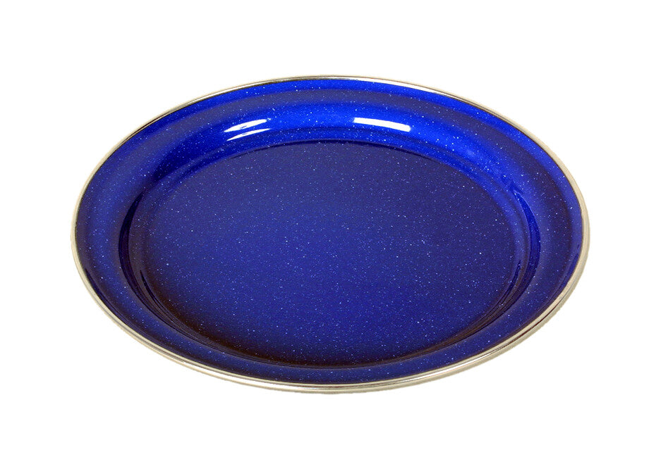 Origin Outdoors Enamel Plate, Navy Blue 26cm Flat