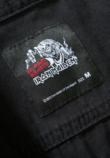 Brandit Iron Maiden camicia senza maniche, nero
