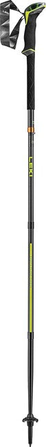 Leki Sherpa FX.One Carbon bastoncini da trekking, carbonio naturale-neon giallo-bianco