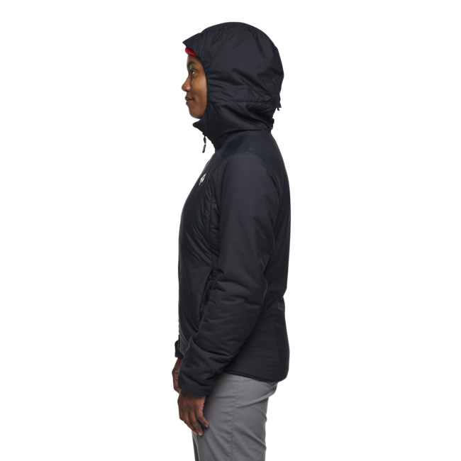 Black Diamond First Light Stretch felpa da donna, nera