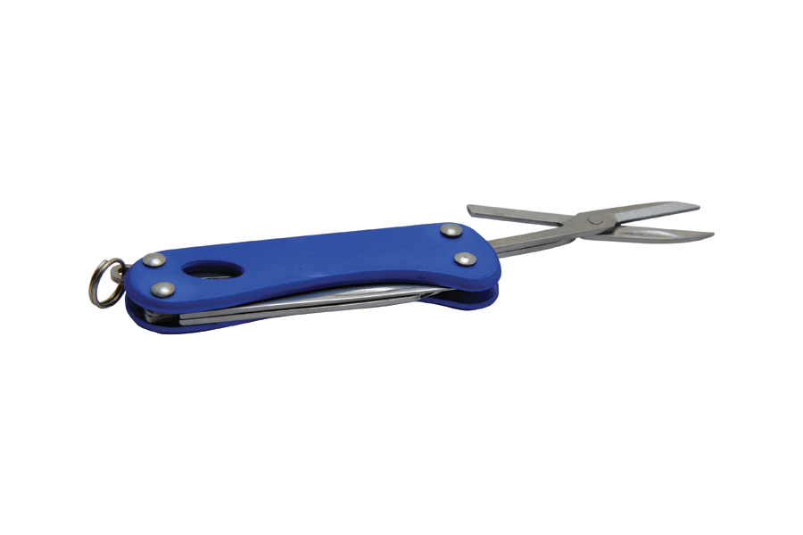 Baladeo ECO167 coltello multifunzione Barrow, 5 funzioni, blu