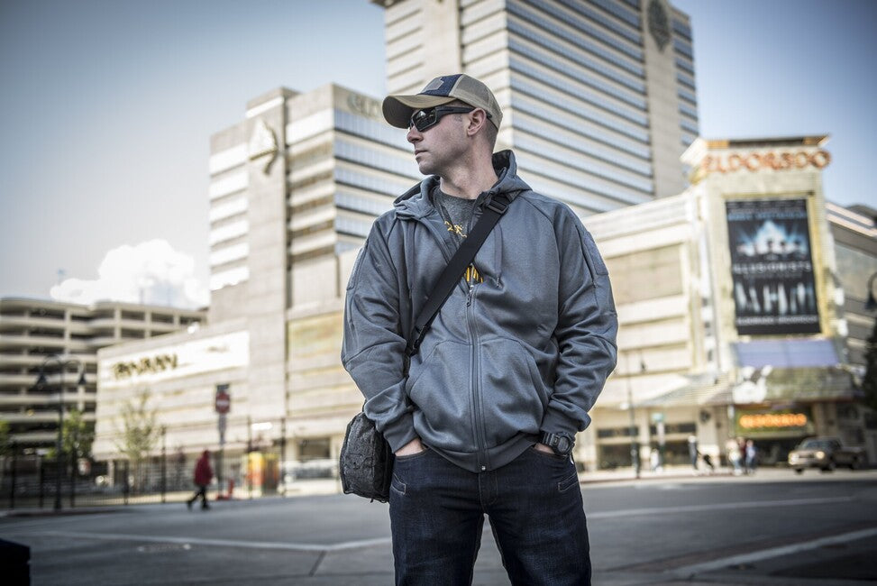 Helikon-Tex Urban Tactical Hoodie (FullZip) - , nero
