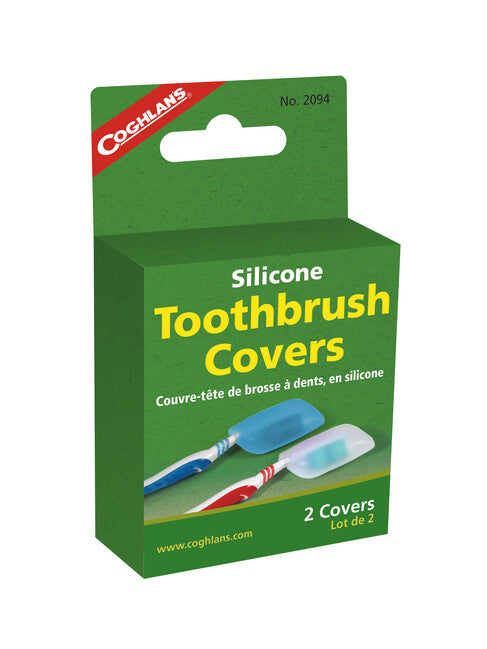 Coghlans Silicone Toothbrush Covers, 2 pcs