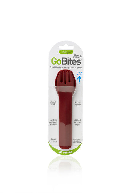 Humangear GoBites DUO posate, rossa