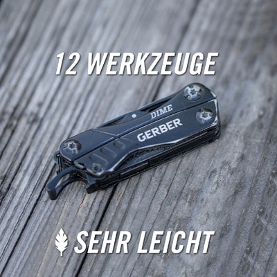 Gerber Dime coltello multifunzione, nero
