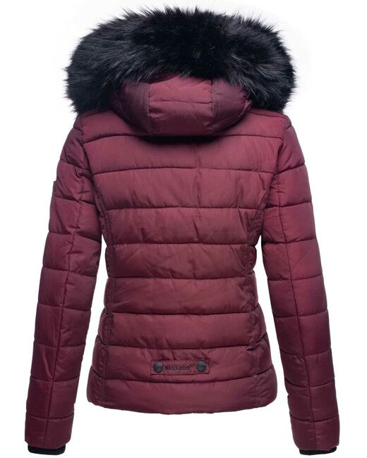 Navahoo Miamor giacca invernale da donna con cappuccio, vino