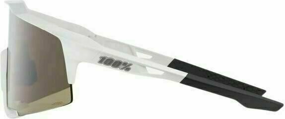 100% Speedcraft occhiali da sole, bianco opaco