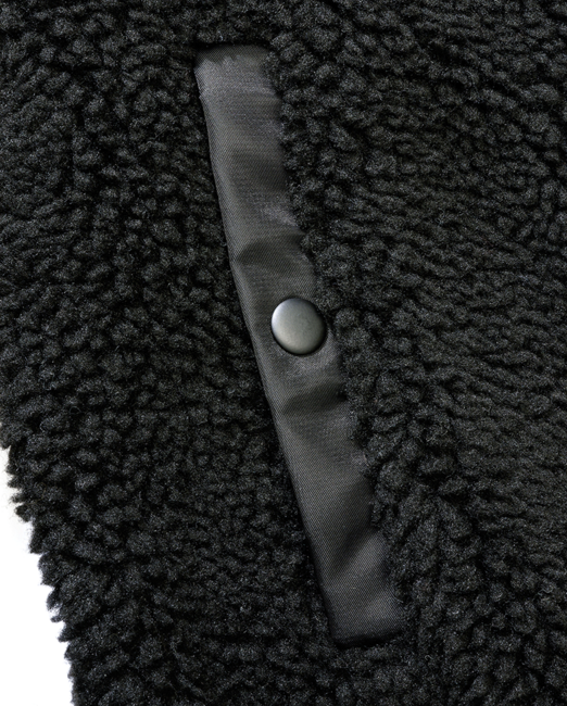 Brandit MA1 Sherpa giacca, nera