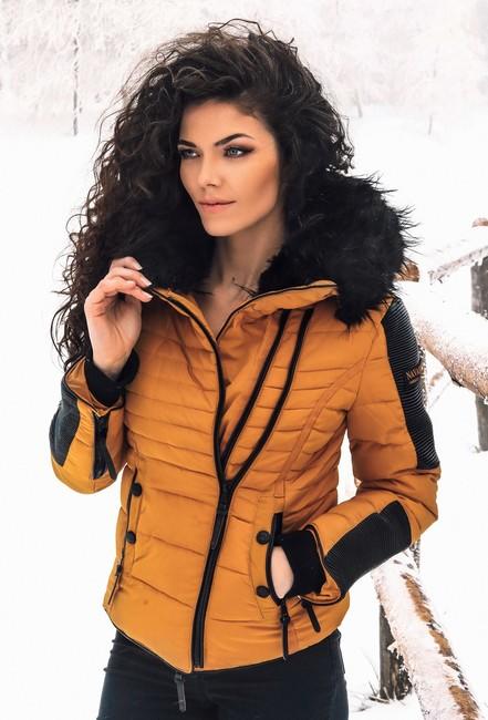 Navahoo Yuki2 giacca invernale da donna, gialla