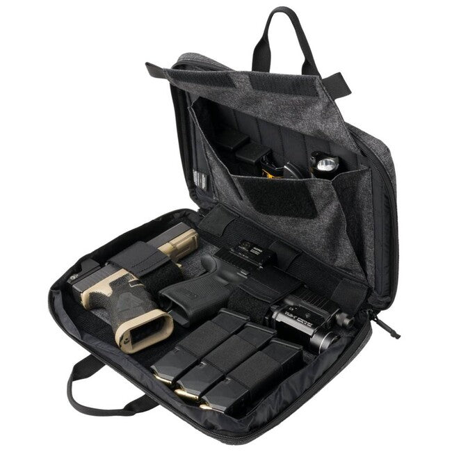 Helikon-Tex Borsa per 2 pistole - Miscela di nylon e poliestere - nero-grigio melange