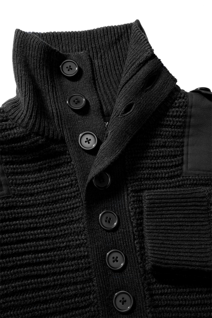 Brandit Alpine pullover, nero