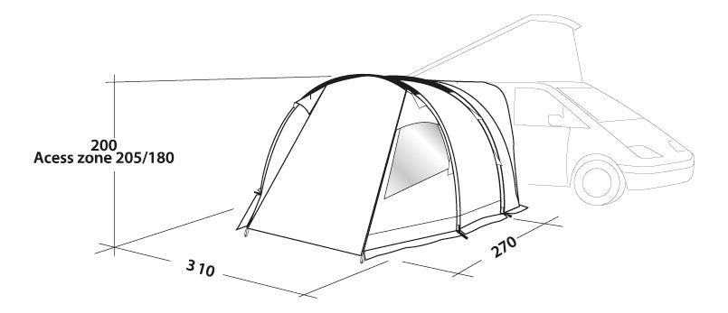 Easy Camp Shamrock tenda
