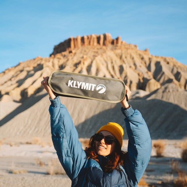 Klymit Ridgeline sedia da campeggio, grigio