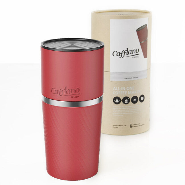 Cafflano Klassic macchina da caffé, rosso